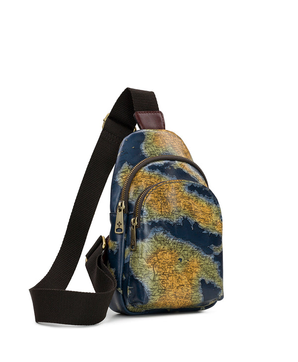 Patricia Nash Louetta Sling Greek Map