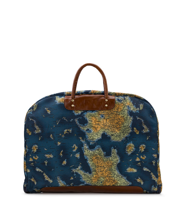 Patricia Nash Louiza Carry On Woven Poly ‑ Greek Map