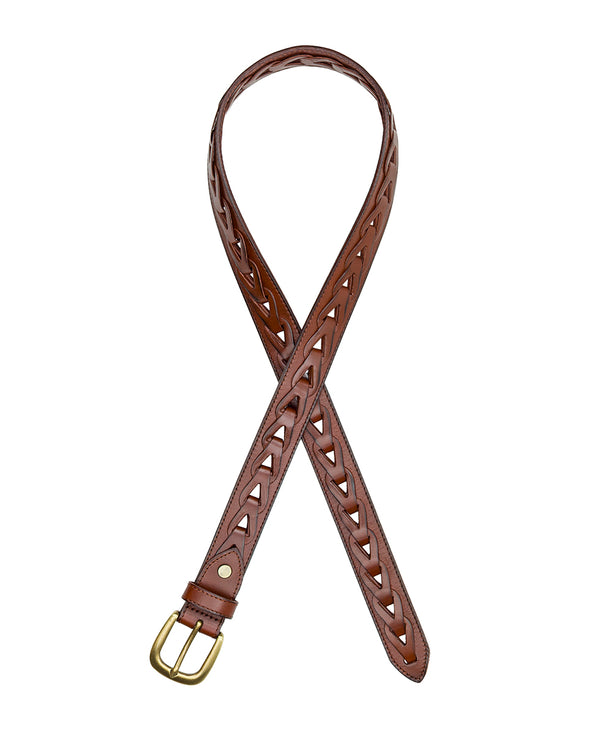 Patricia Nash Manziana Ladder Belt Chainlink