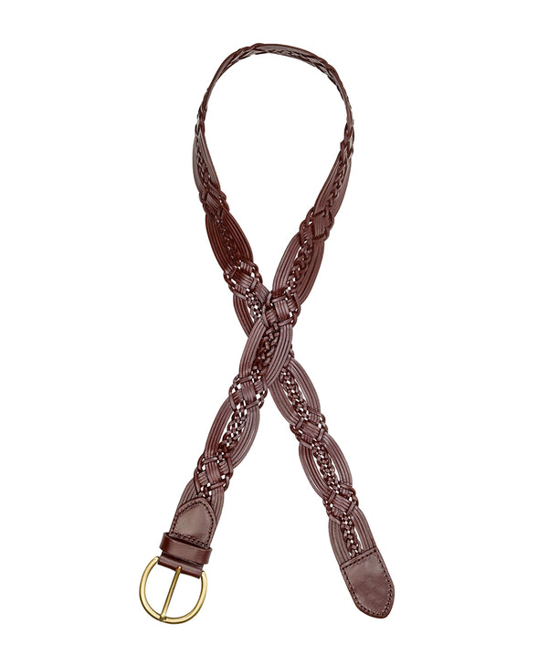Patricia Nash Melissa Braided Belt Braided Stitch