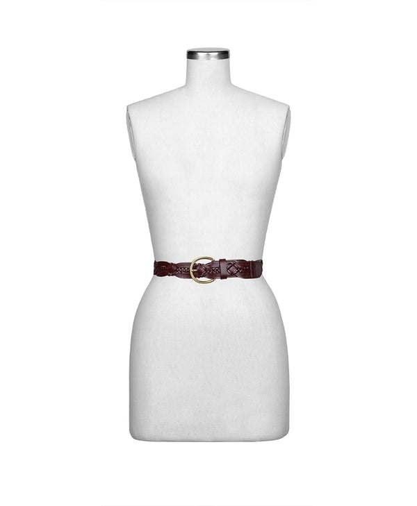 Patricia Nash Melissa Braided Belt Braided Stitch