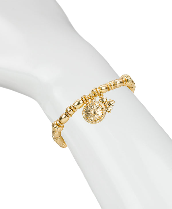 Patricia Nash Metal Stretch Bracelet Aegean Blooms