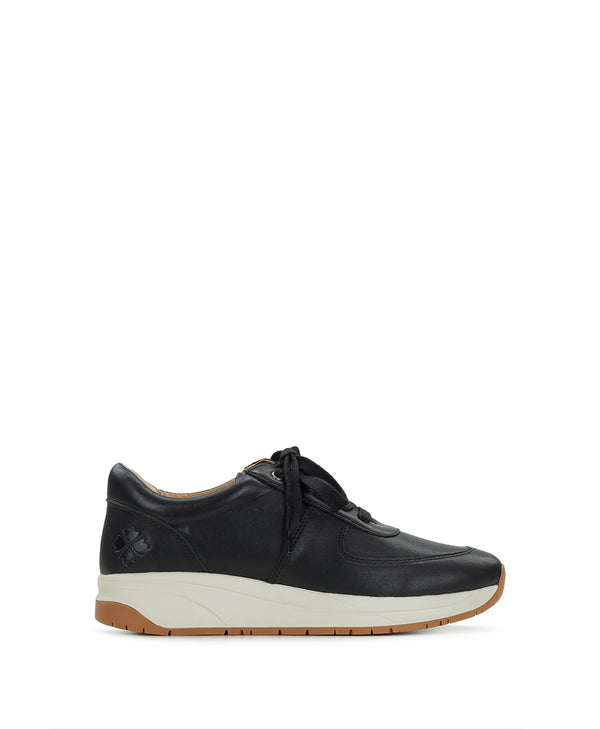 Patricia Nash Milano Leather Sneaker Black