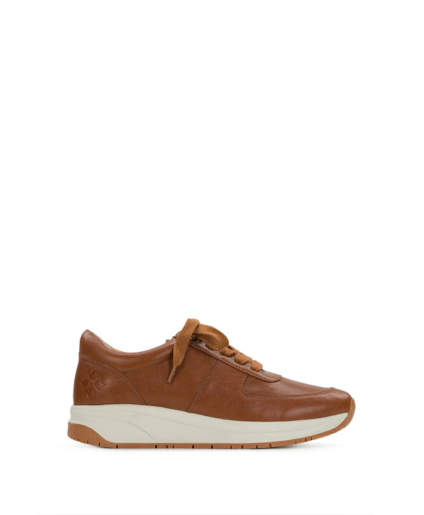 Patricia Nash Milano Leather Sneaker Tan