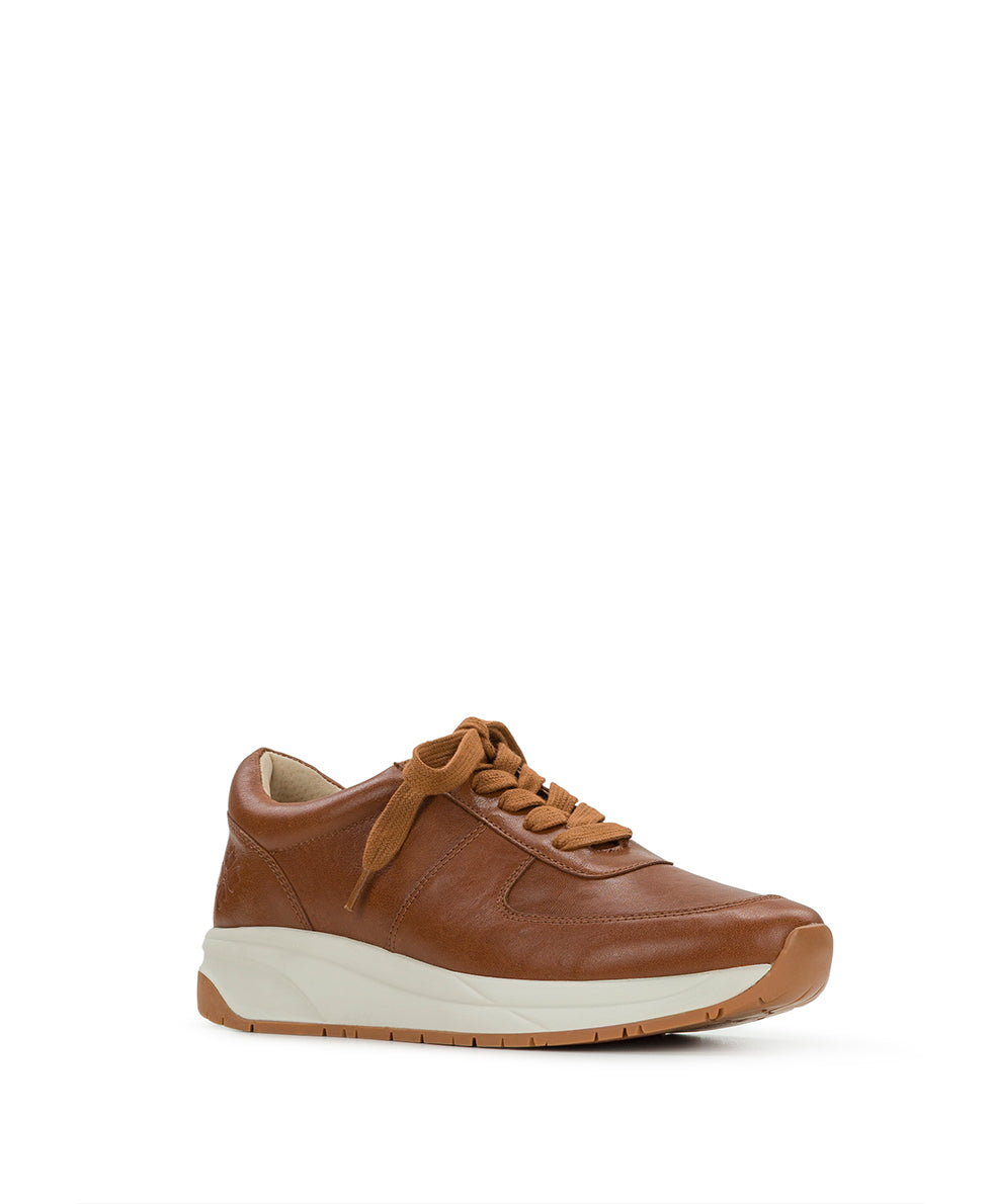 patricia nash Milano Leather Sneaker Tan