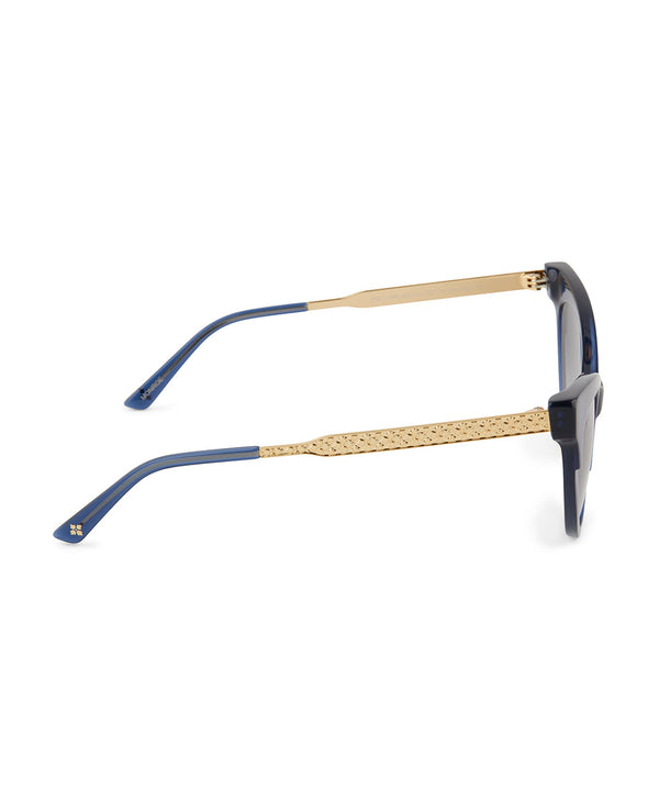 Patricia Nash Monroe Cateye Sunglasses Lapis