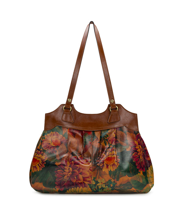 Patricia Nash Napoli Satchel Multi Print