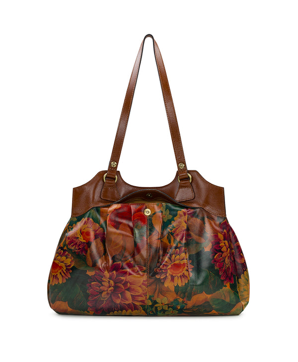 Patricia Nash Napoli Satchel Multi Print