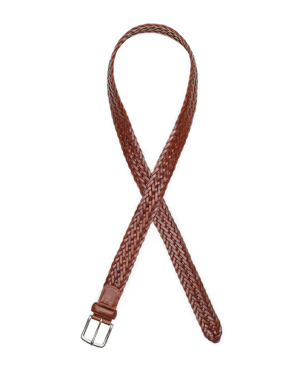 Patricia Nash Nash Men's Belt Woven / Tan