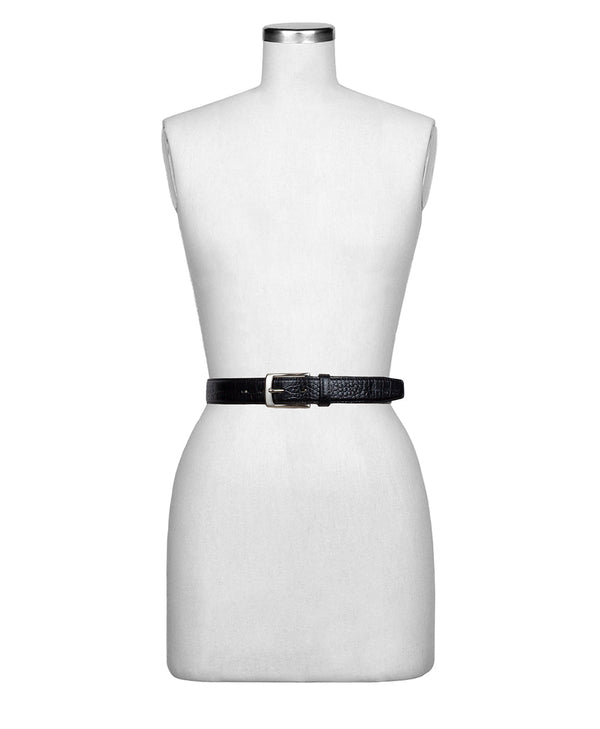 Patricia Nash Nash Men's Croc Belt Black