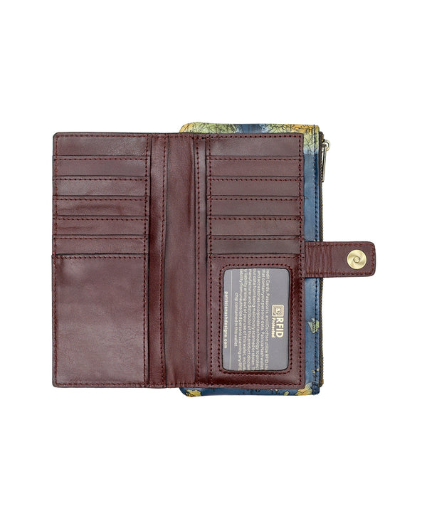 Patricia Nash Naxos Wallet Greek Map