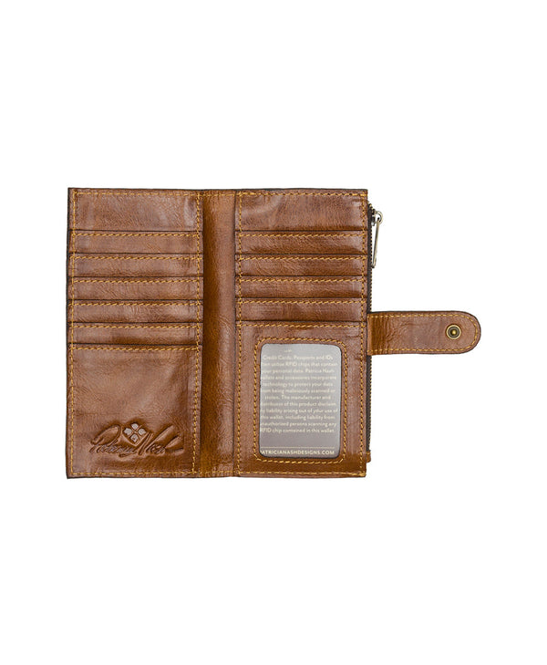 Patricia Nash Nazari Wallet European Map