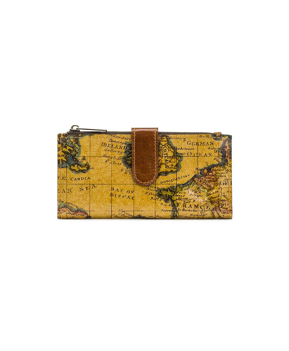 patricia nash Nazari Wallet European Map