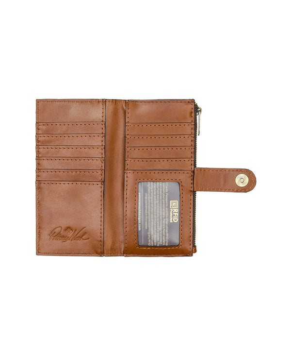 Patricia Nash Nazari Wallet Multi Print Small