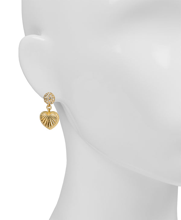 Patricia Nash Pavé Drop Earrings Lovely Sparkle
