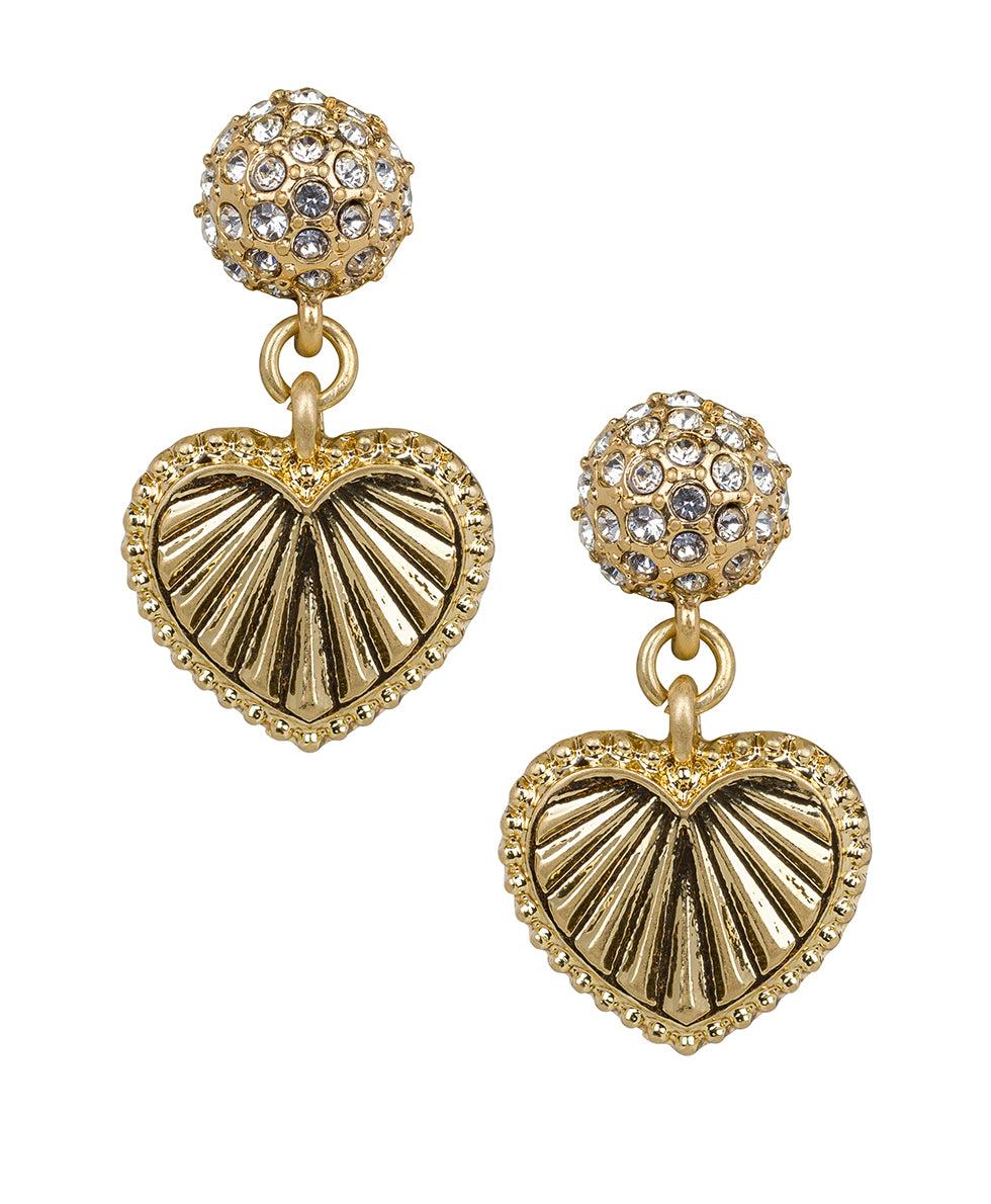 patricia nash Pavé Drop Earrings Lovely Sparkle