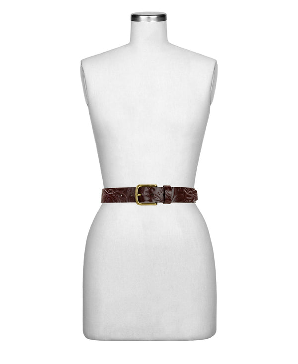 Patricia Nash Pelosa Belt British Tan