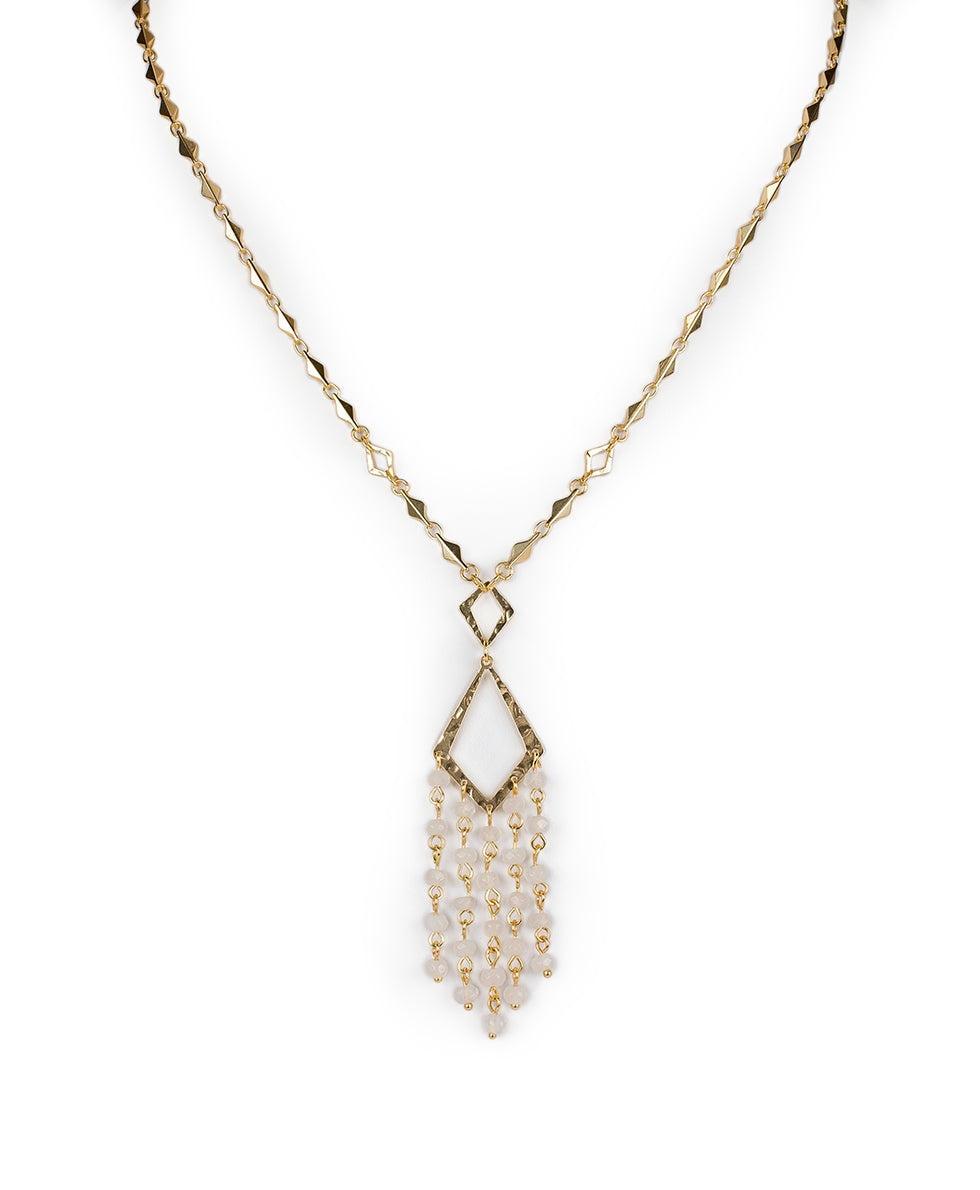 patricia nash Pendant Necklace Hammered Marquise