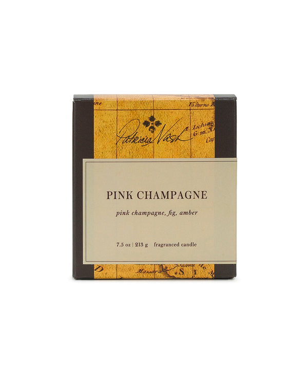 Patricia Nash Pink Champagne Candle