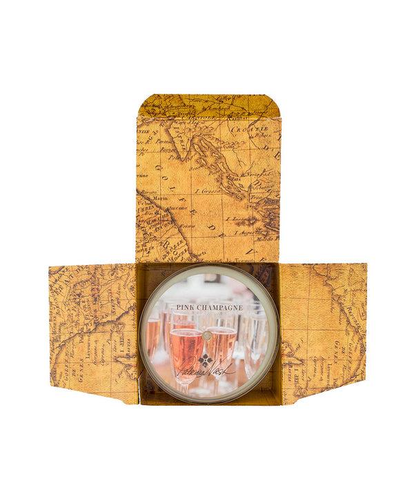 Patricia Nash Pink Champagne Candle