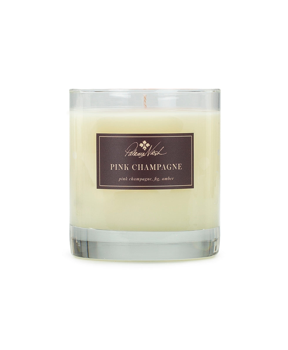 patricia nash Pink Champagne Candle