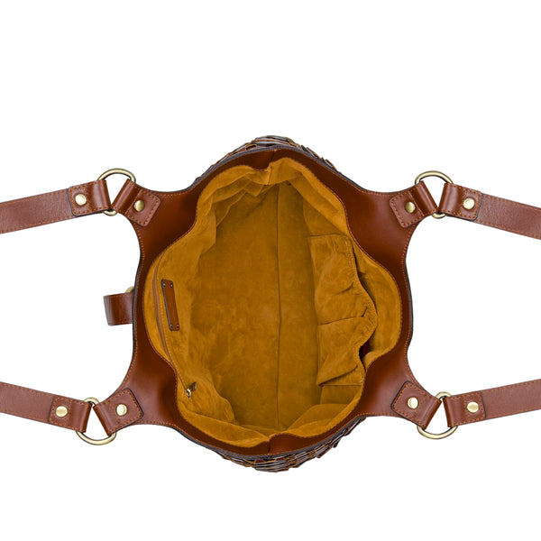 Patricia Nash Pitassi Tote Leather Link