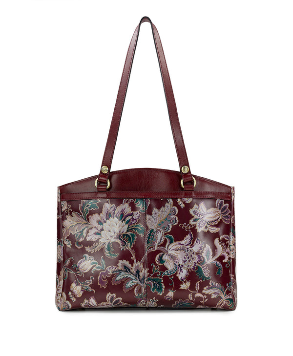 Patricia Nash Poppy Tote European Floral Tapestry
