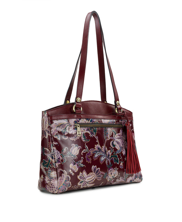 Patricia Nash Poppy Tote European Floral Tapestry