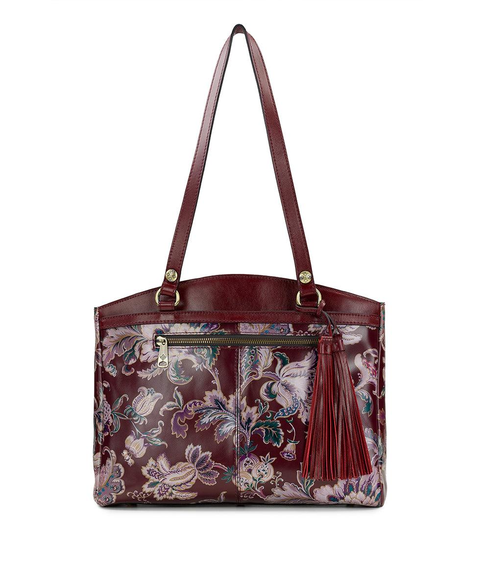 patricia nash Poppy Tote European Floral Tapestry