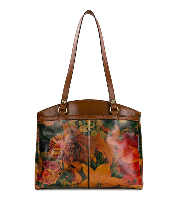 Patricia Nash Poppy Tote Multi Print