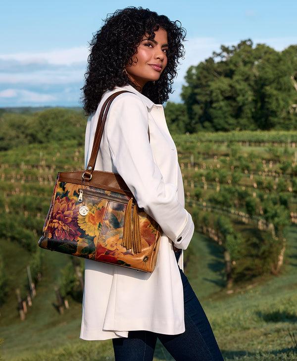 Patricia Nash Poppy Tote Multi Print
