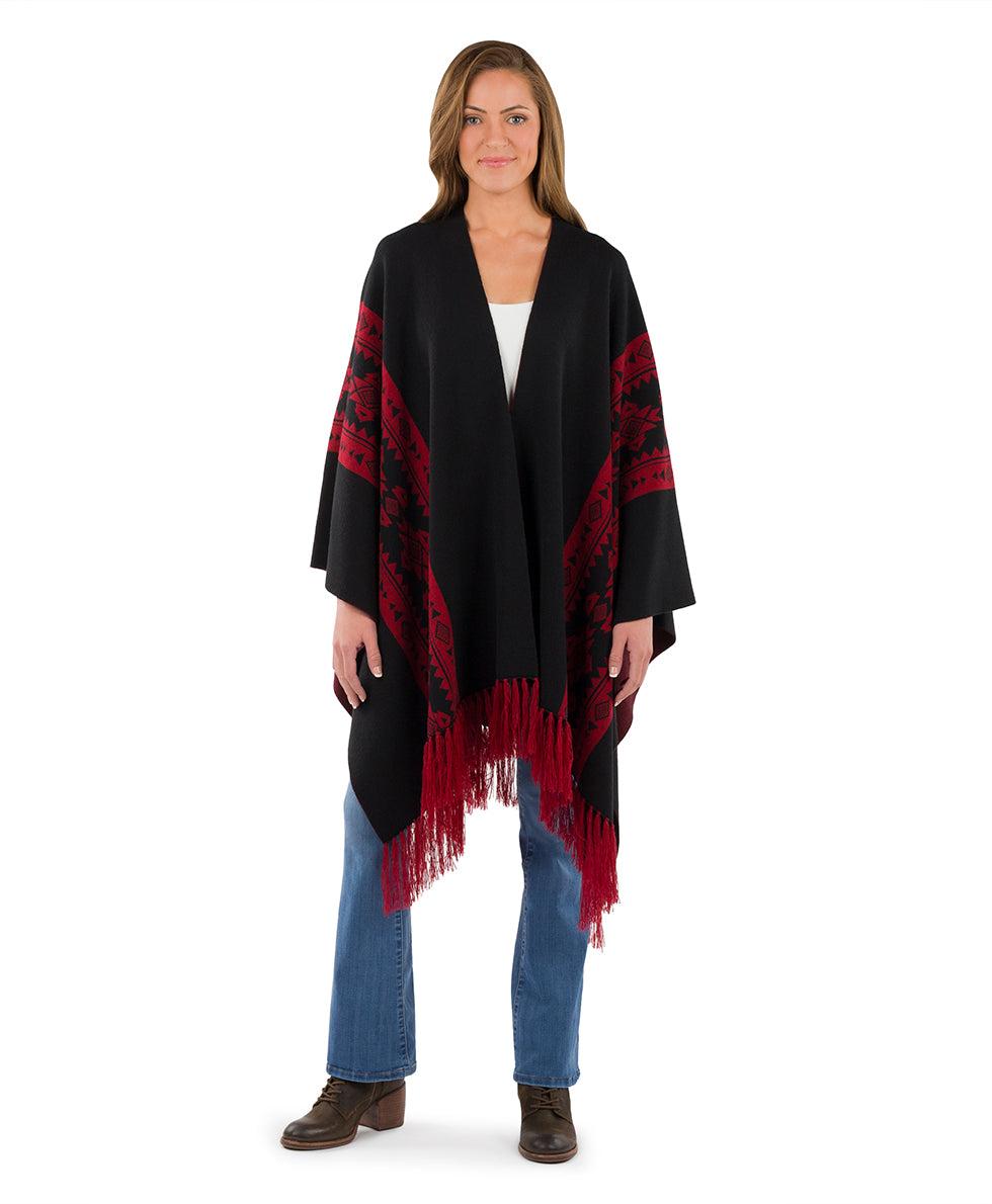 patricia nash Prairie Shawl Fringed