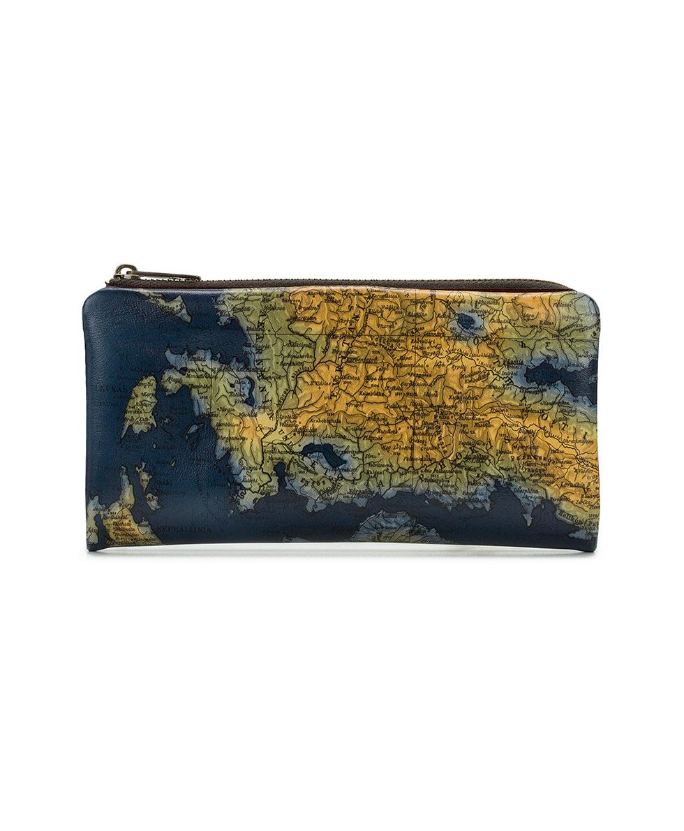 patricia nash Prassa Wallet Greek Map