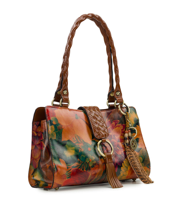 Patricia Nash Presley Satchel Multi Print