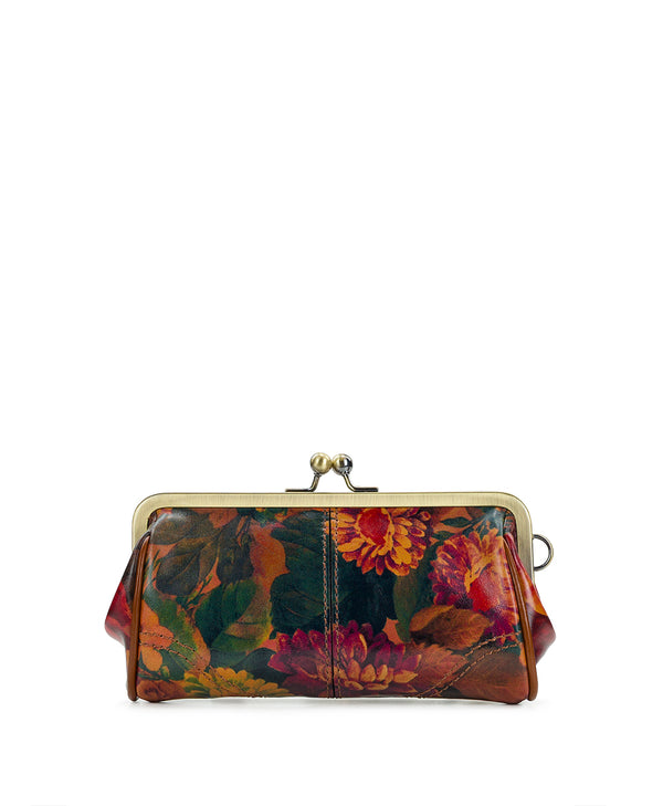 Patricia Nash Renna Wristlet Multi Print Small
