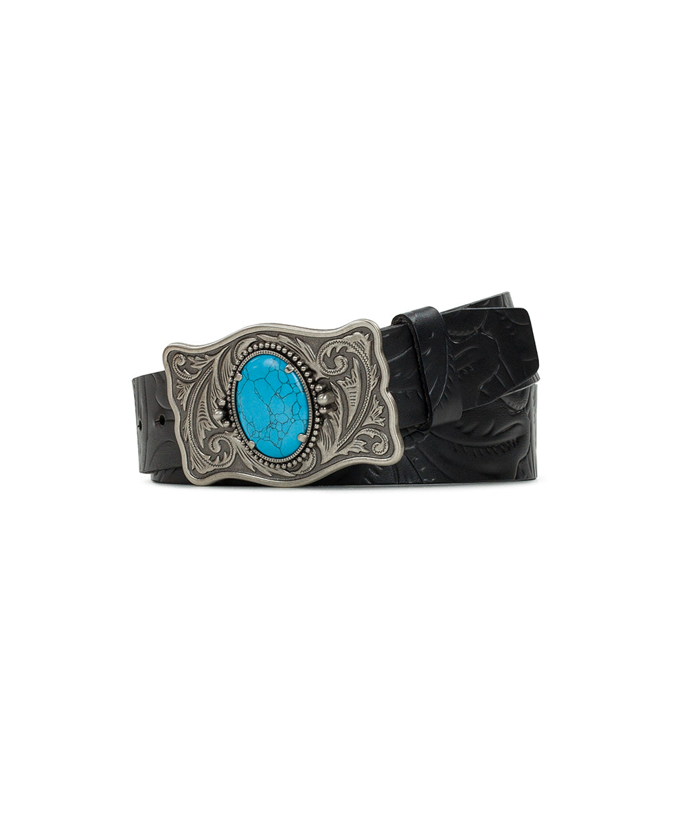 patricia nash Roseanna Belt Tooled — Black