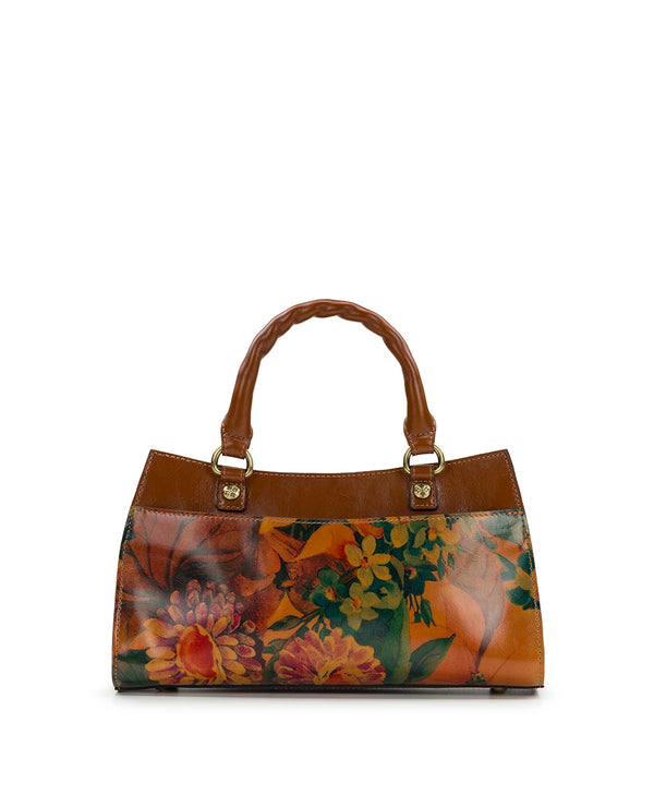 Patricia Nash Salento Satchel Multi Print Small