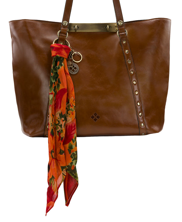 Patricia Nash Scarf Bag Charm Multi Print