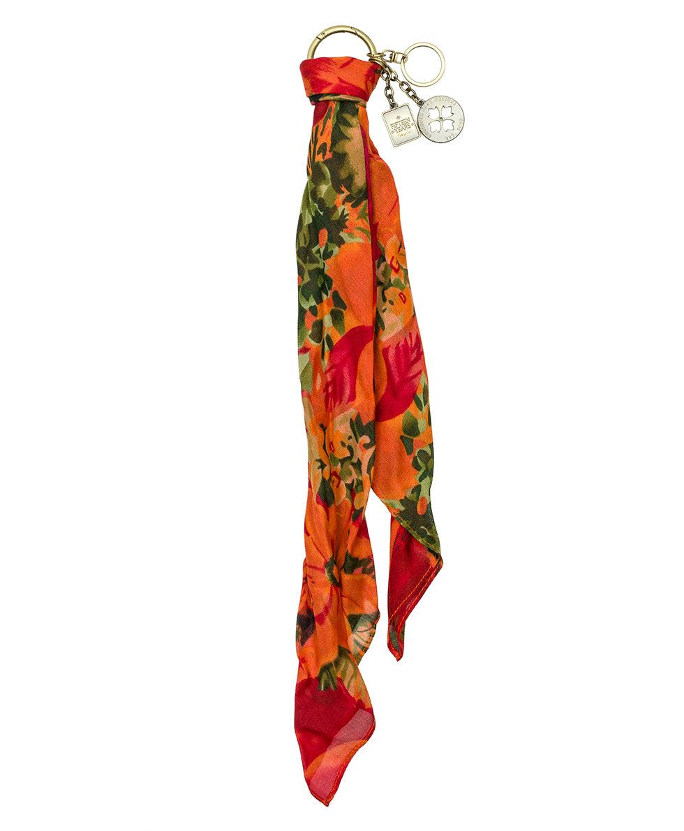 patricia nash Scarf Bag Charm Multi Print