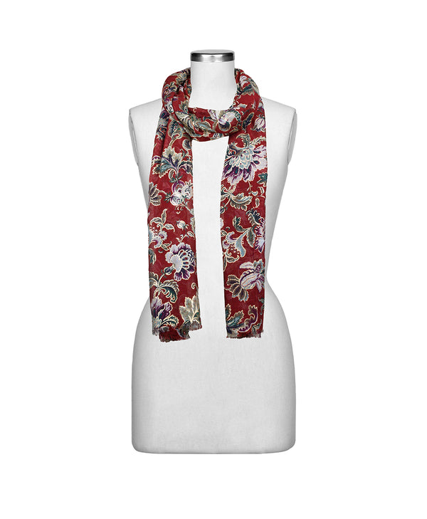 Patricia Nash Scarf European Floral Tapestry