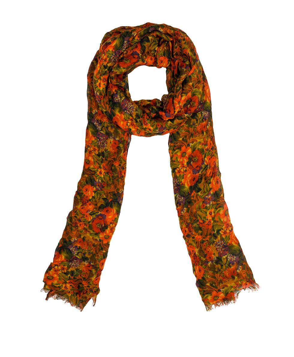 patricia nash Scarf Golden Rustic Forest