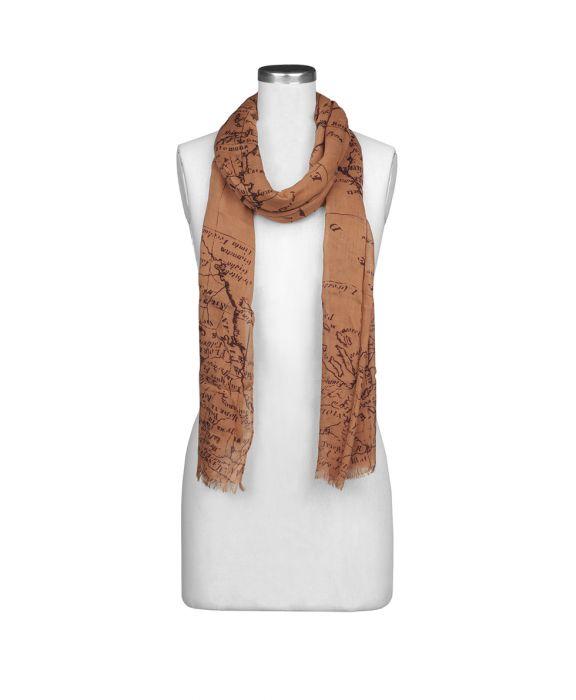 Patricia Nash Scarf Signature Map