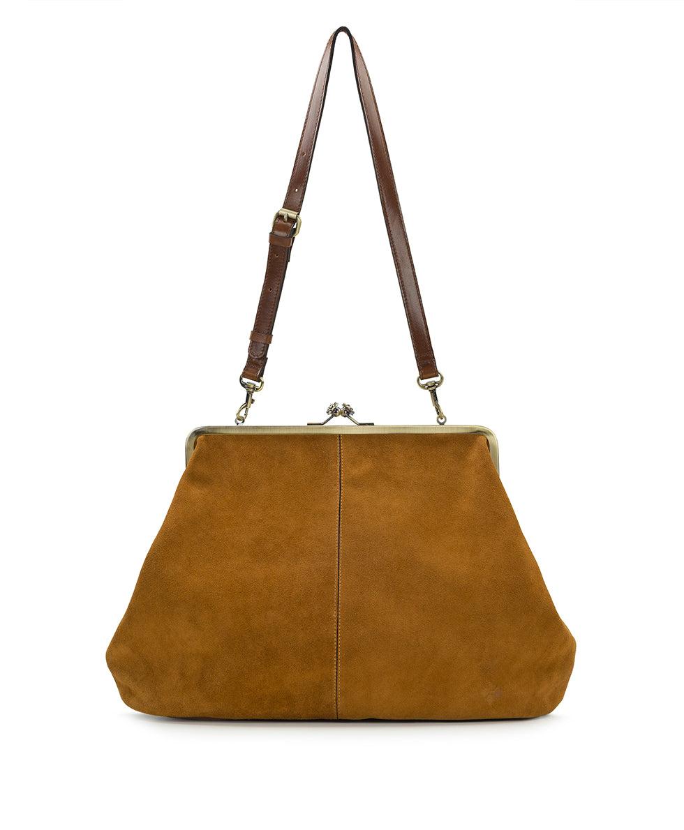 patricia nash Serafina Frame Bag Suede