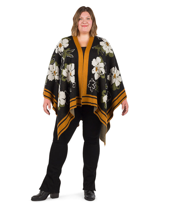Patricia Nash Shawl Black