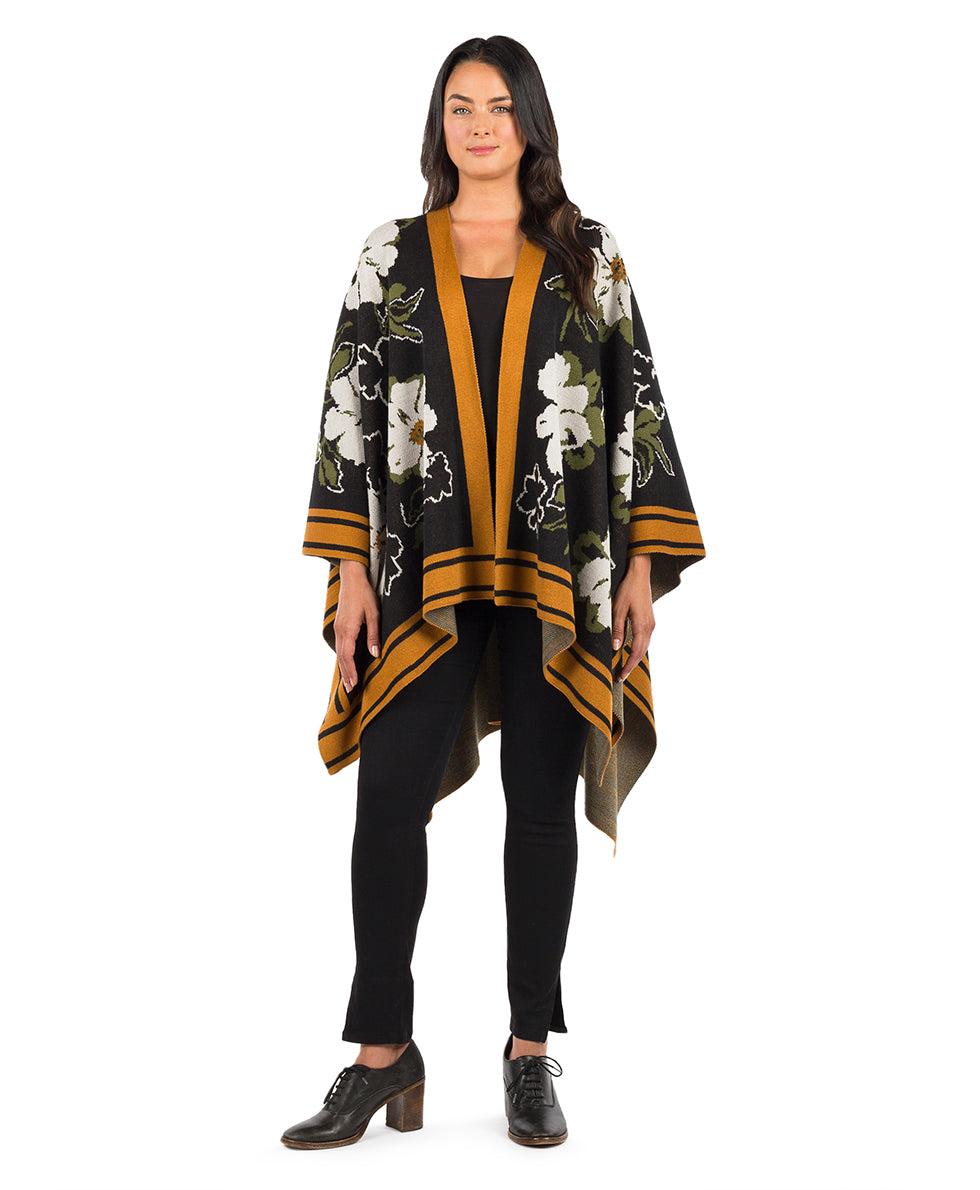 patricia nash Shawl Black