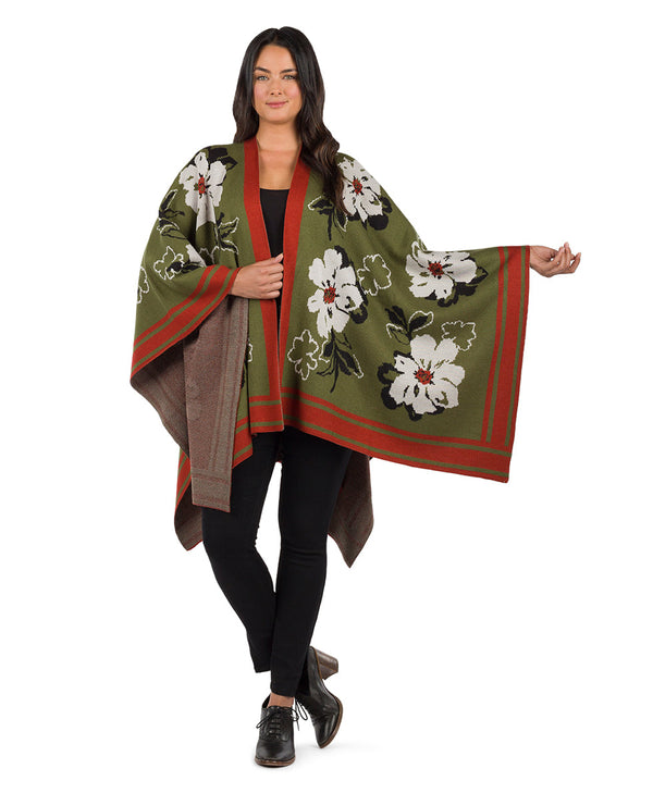 Patricia Nash Shawl Soft Olive