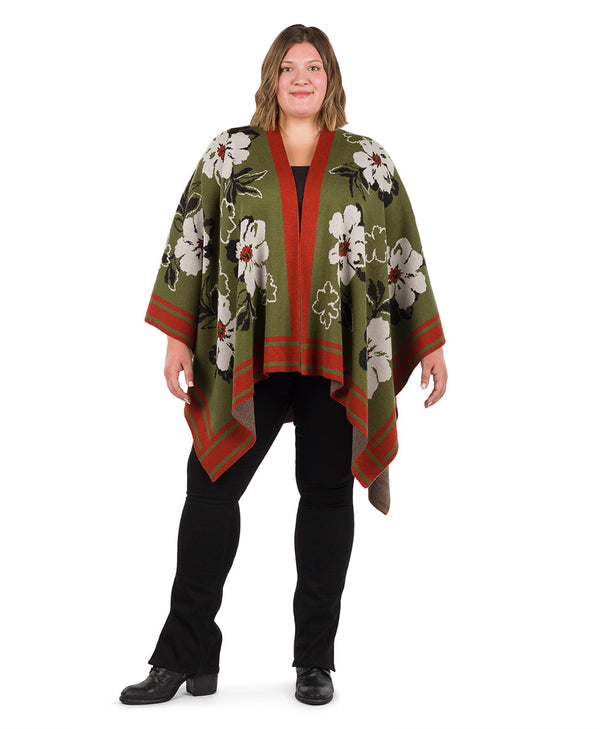 Patricia Nash Shawl Soft Olive