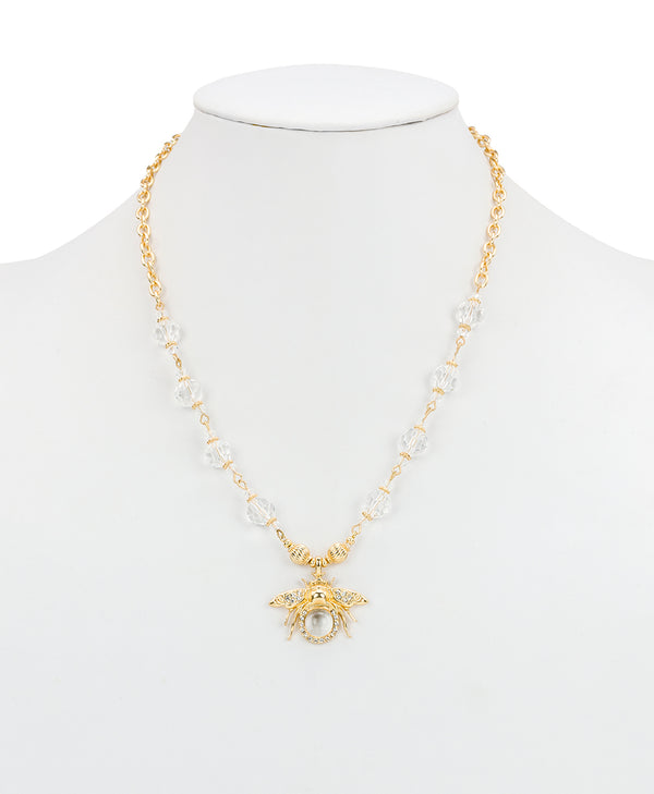 Patricia Nash Short Necklace Summer Bees