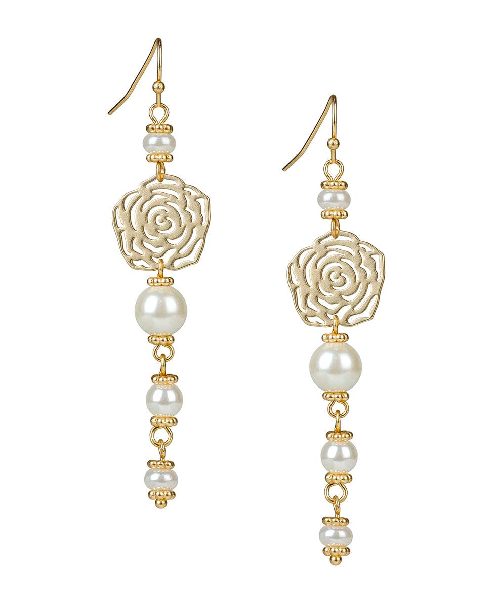 patricia nash Shoulder Dusters Earrings Rosey