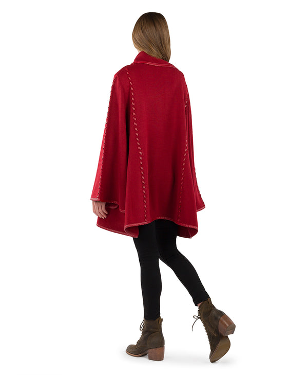 Patricia Nash Sleeved Cape Vintage